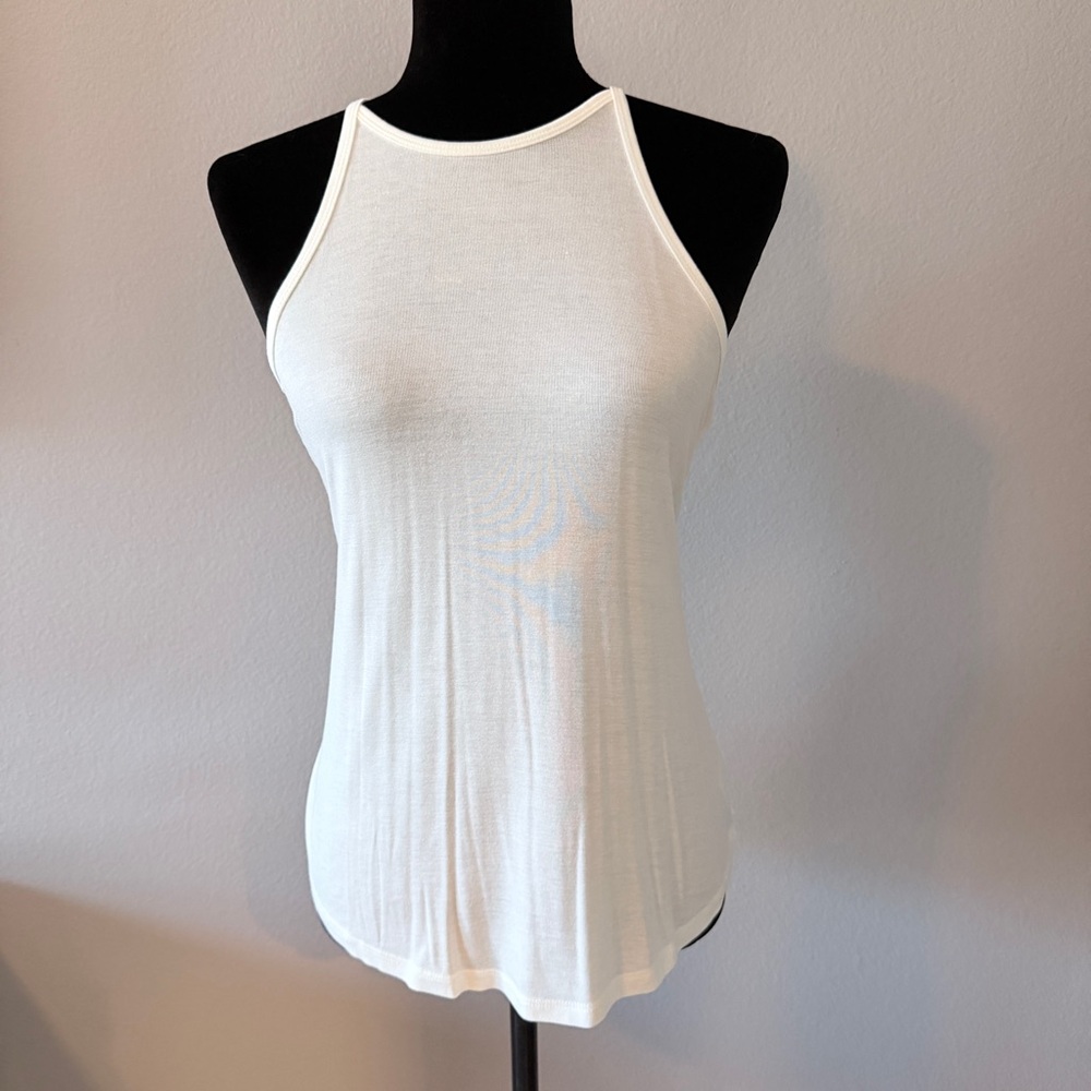 Double Zero White Tank Top NWT